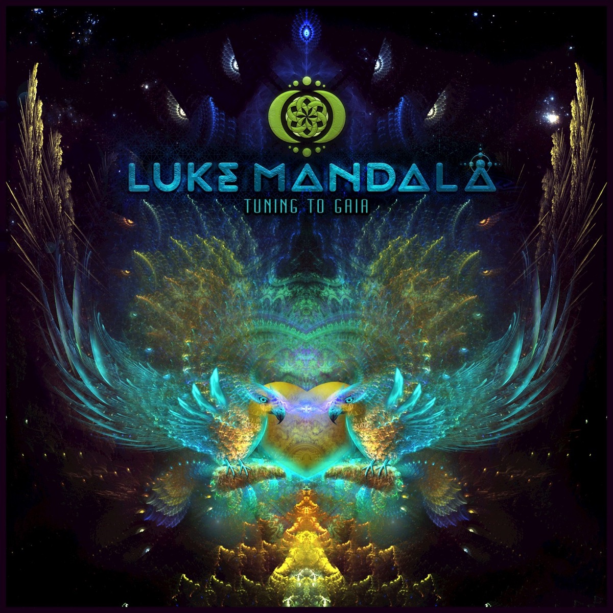 Tuning to Gaia by Luke Mandala album cover