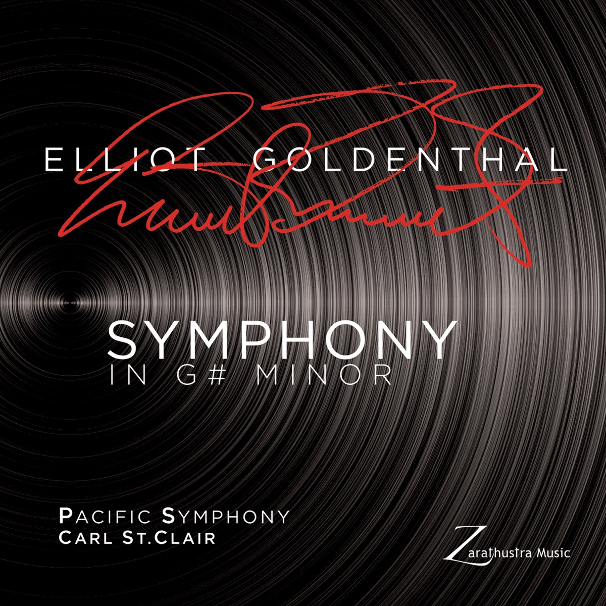 Goldenthal: Symphony in G-Sharp Minor - EP by Pacific Symphony & Carl St. Clair album cover