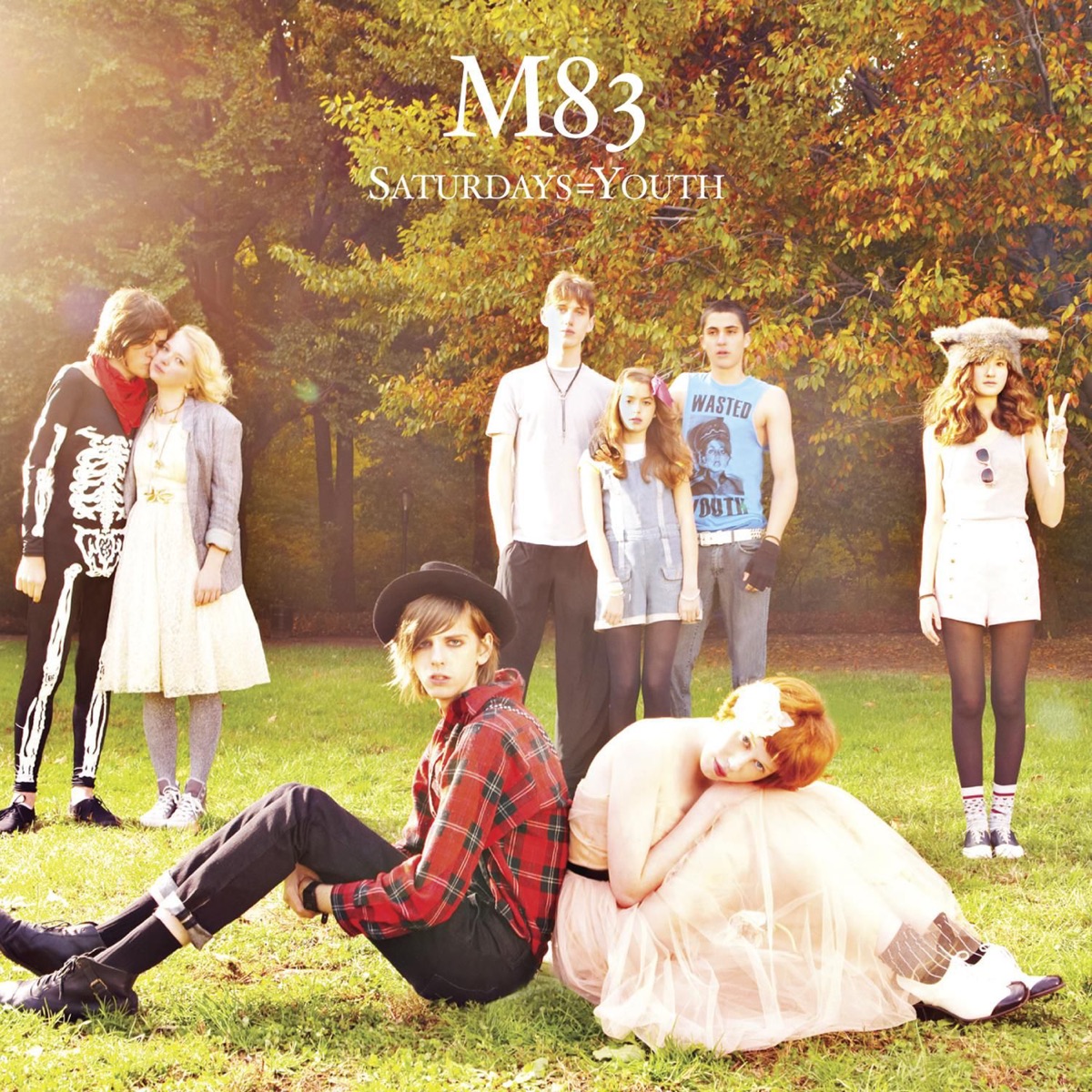 Saturdays = Youth by M83 album cover