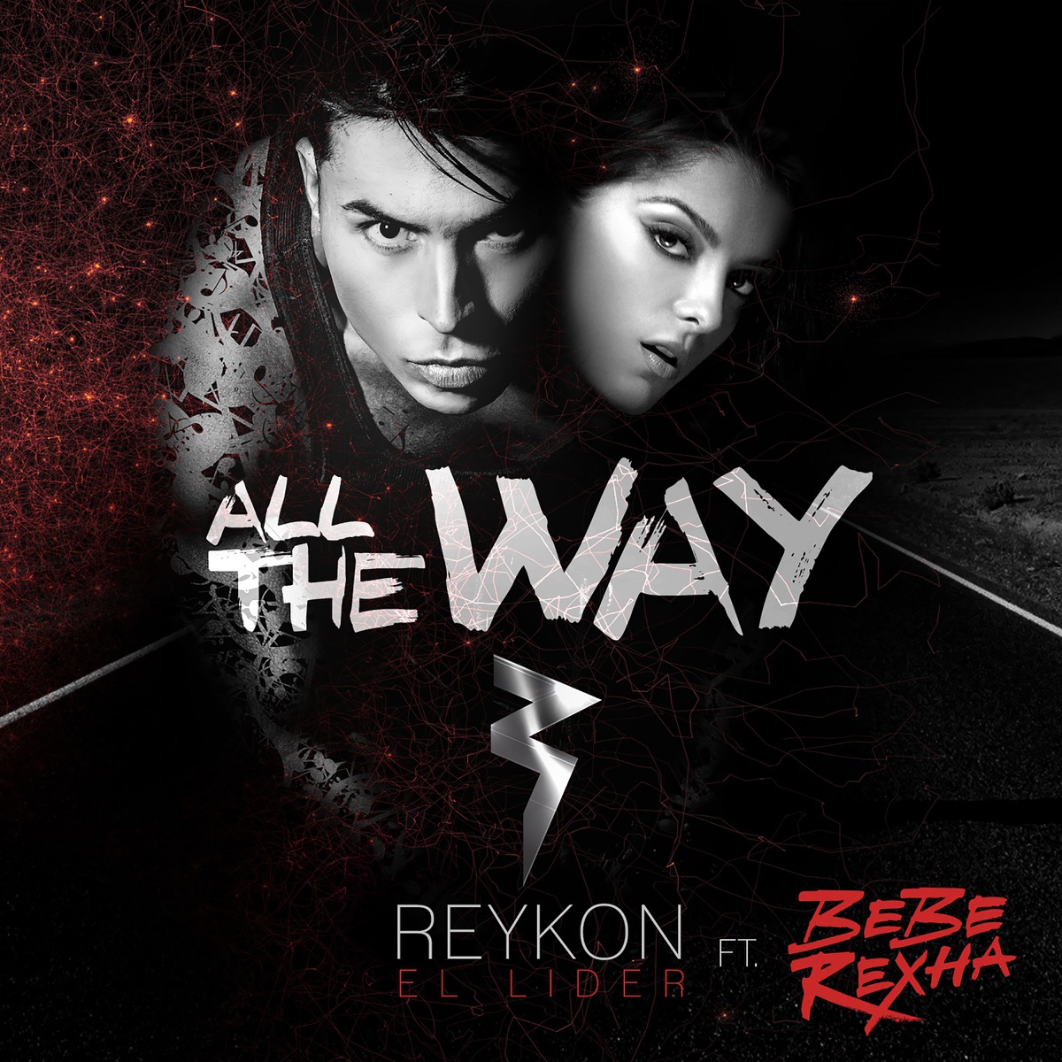 All the Way (feat. Bebe Rexha) - Single by Reykon album cover