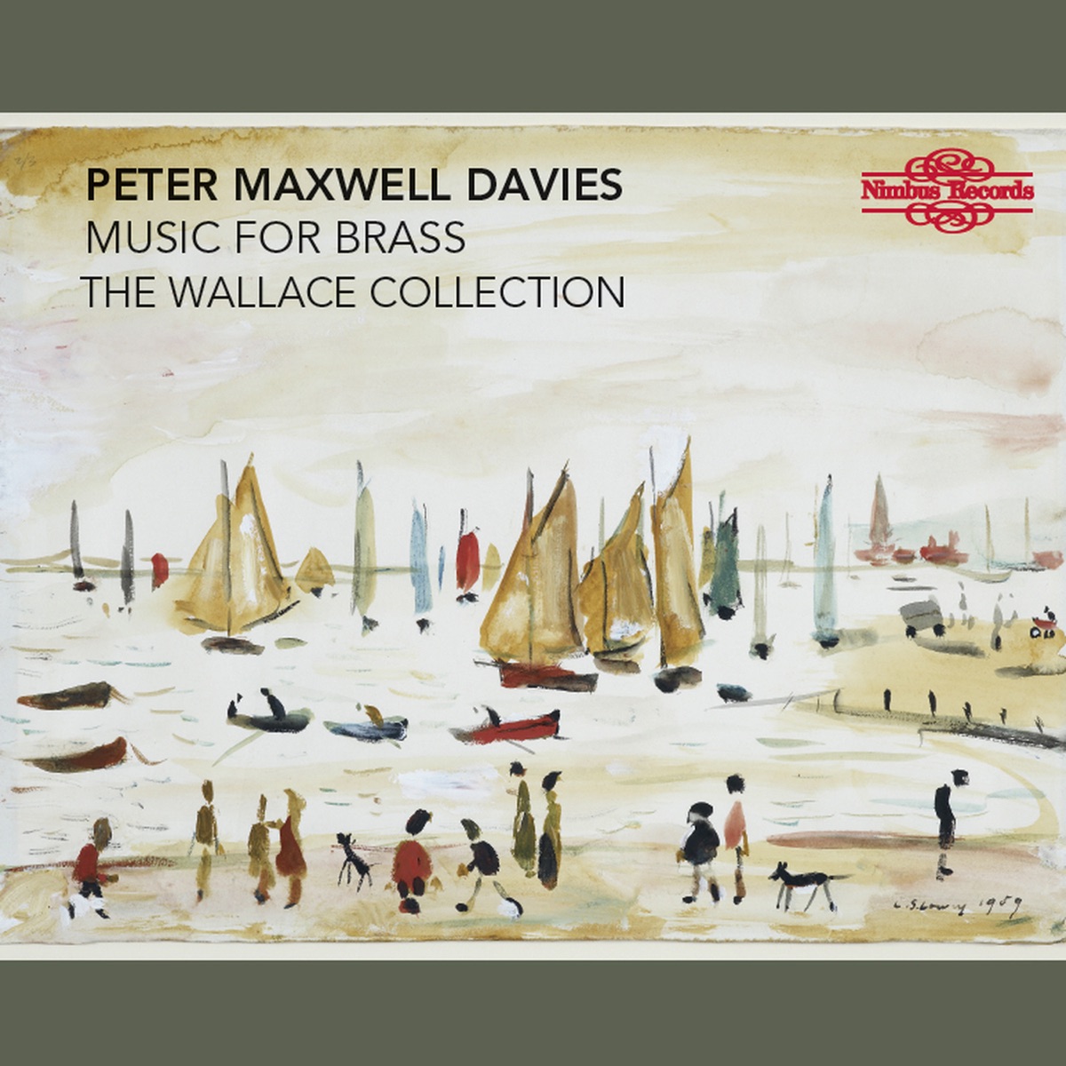 Maxwell Davies: Music for Brass by The Wallace Collection album cover