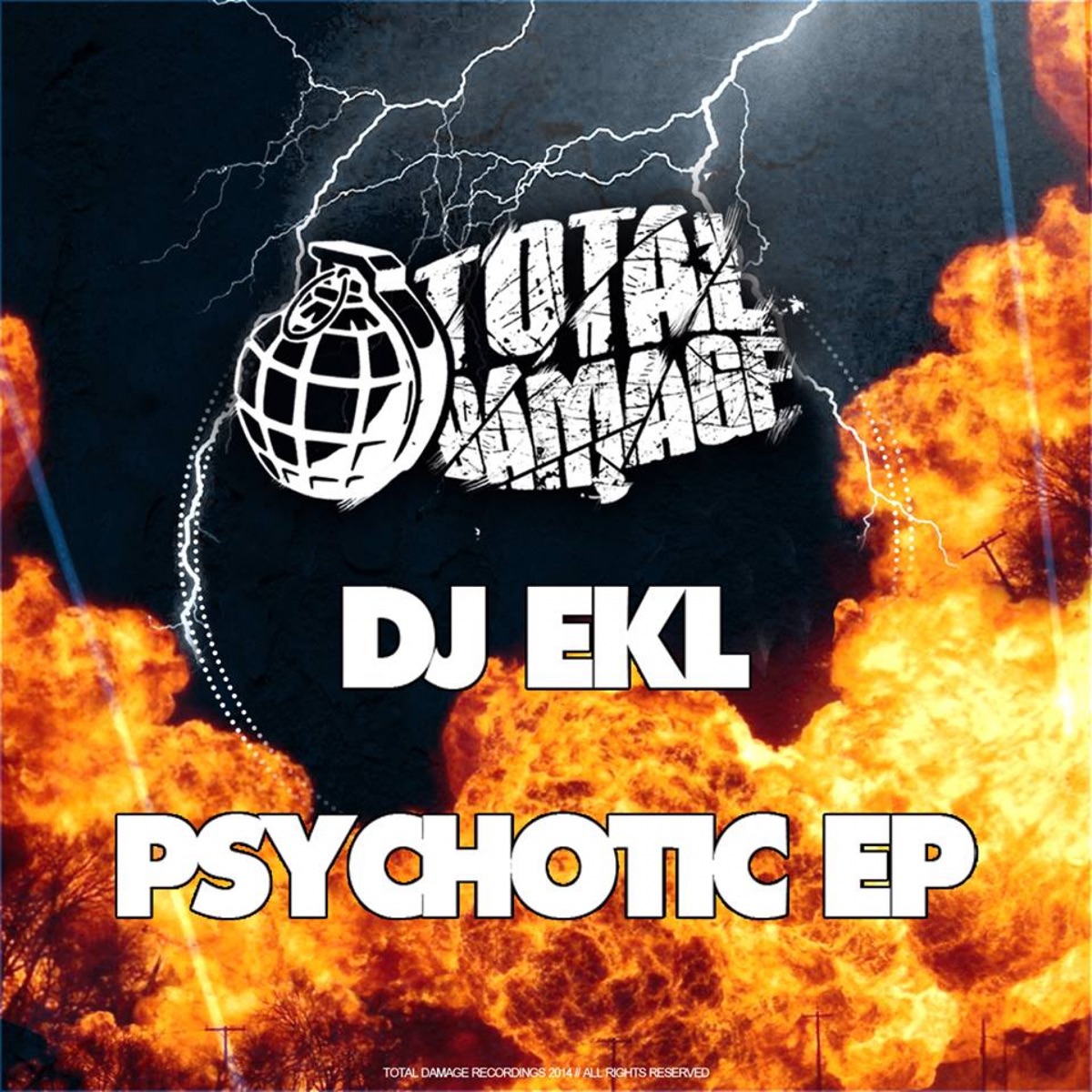 Psychotic Ep by DJ Ekl album cover