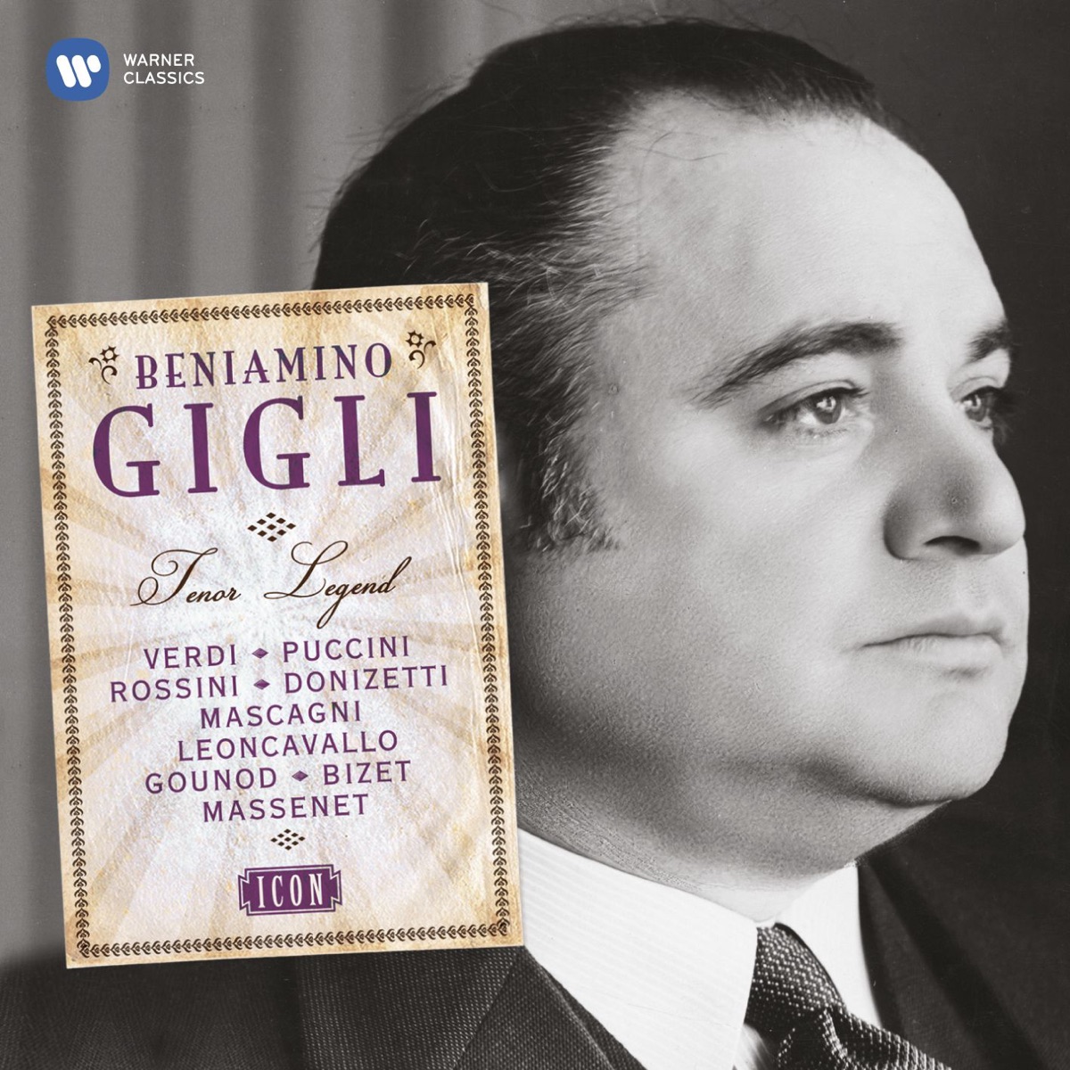 Icon: Beniamino Gigli by Beniamino Gigli album cover