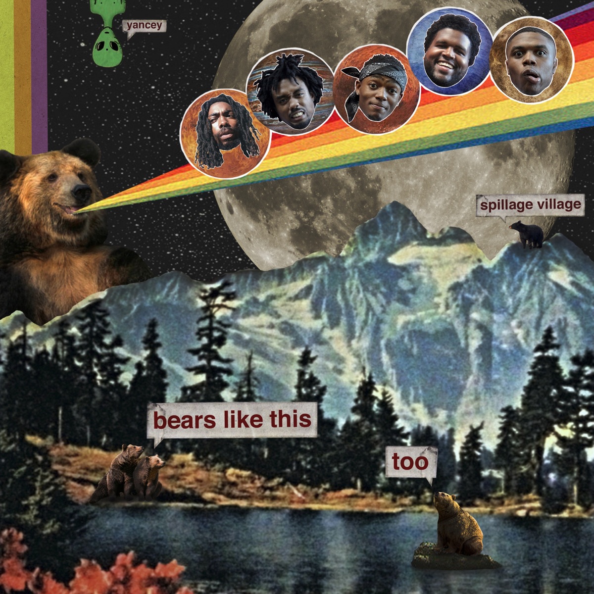 Bears Like This Too by Spillage Village album cover
