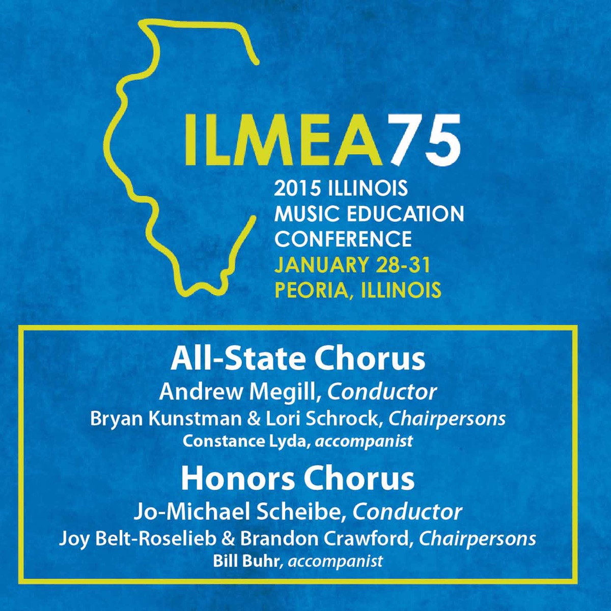 2015 Illinois Music Educators Association (ILMEA): All-State Chorus & Honors Chorus [Live] by Illinois All-State Chorus & Illinois Honors Chorus album cover