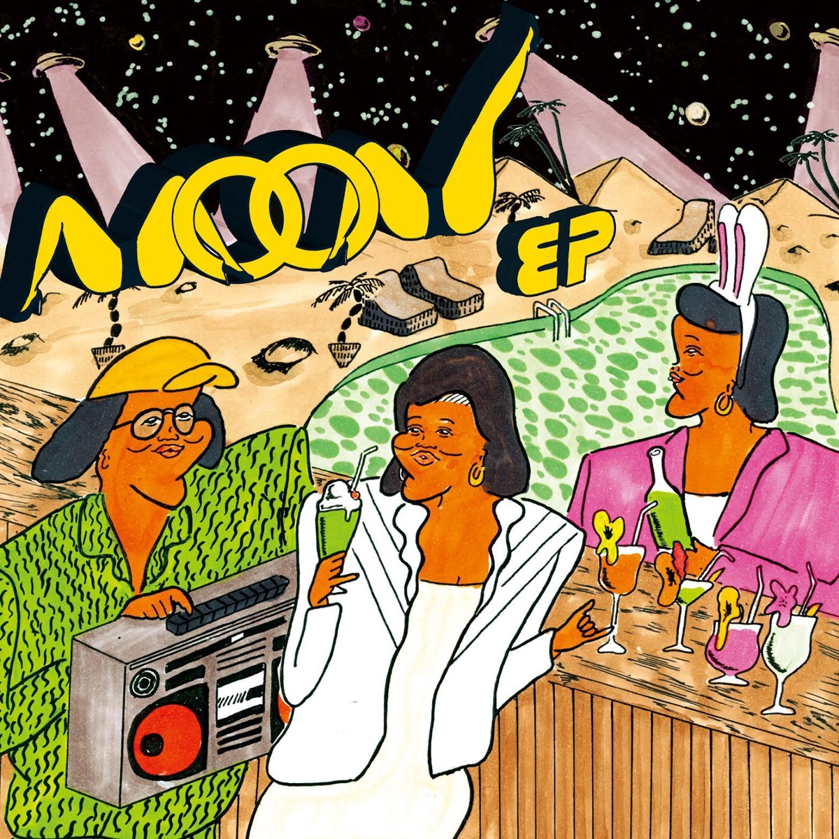 MOON by ZEN-LA-ROCK album cover