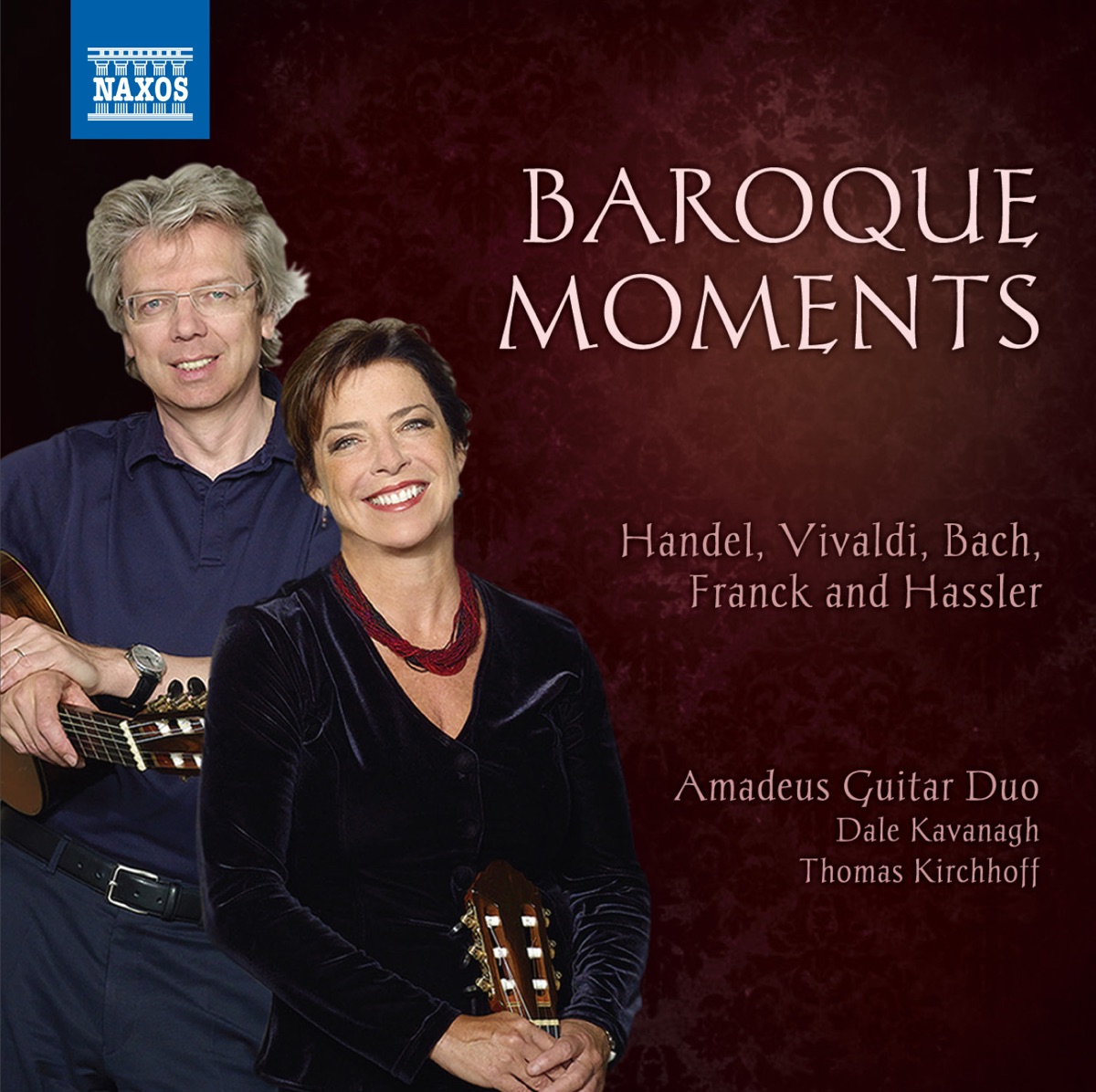 Baroque Moments by Amadeus Guitar Duo album cover