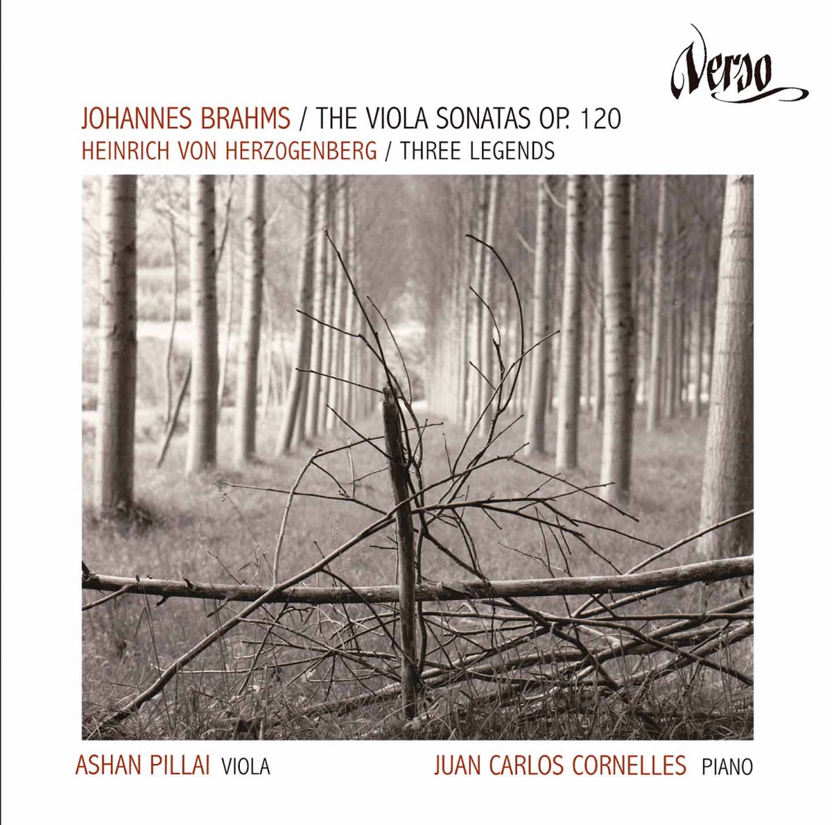 Brahms: Viola Sonatas, Op. 120 - Herzogenberg: Legenden, Op. 62 by Ashan Pillai & Juan Carlos Cornelles album cover