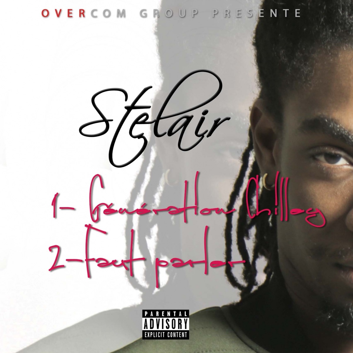 Overcom - Single by Stelair album cover
