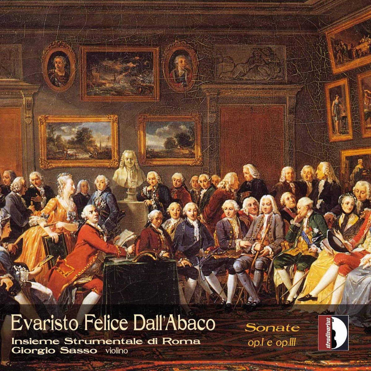 Dall'Abaco: Violin Sonatas by Insieme Strumentale di Roma & Giorgio Sasso album cover