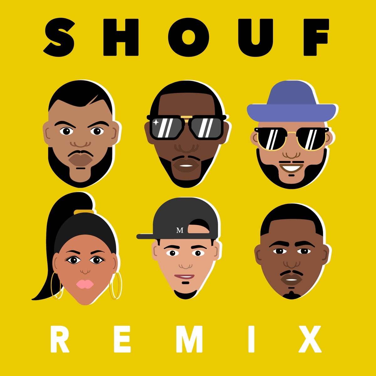 Shouf Remix (feat. Moms, Naod, Kaliffa, Dani M & Linda Pira) - Single by Gee Dixon album cover