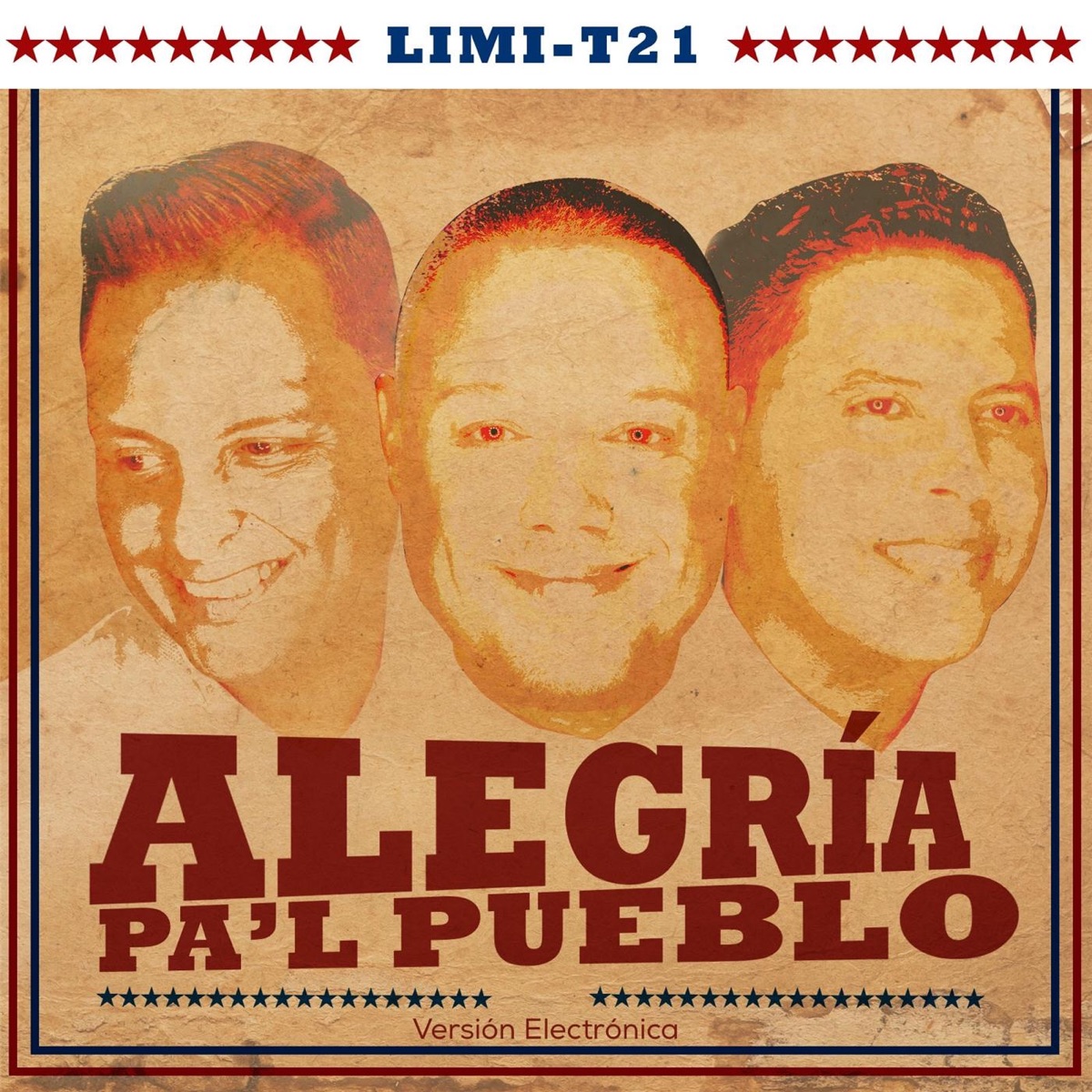 Alegría Pa'l Pueblo (Versión Electronica) [feat. Nesty La Mente Maestra] - Single by Limi-T21 album cover