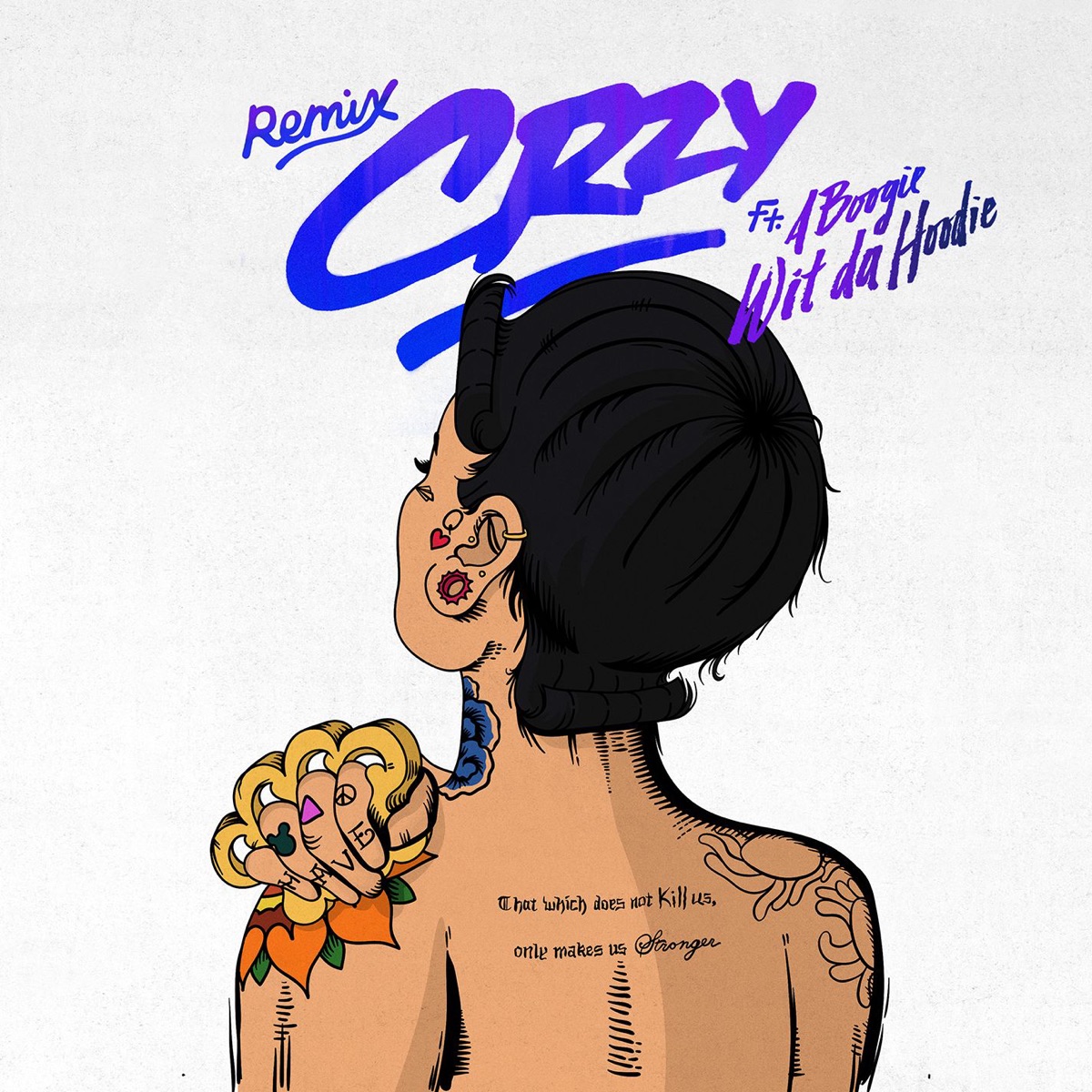 CRZY (Remix) [feat. A Boogie Wit Da Hoodie] - Single by Kehlani album cover artwork