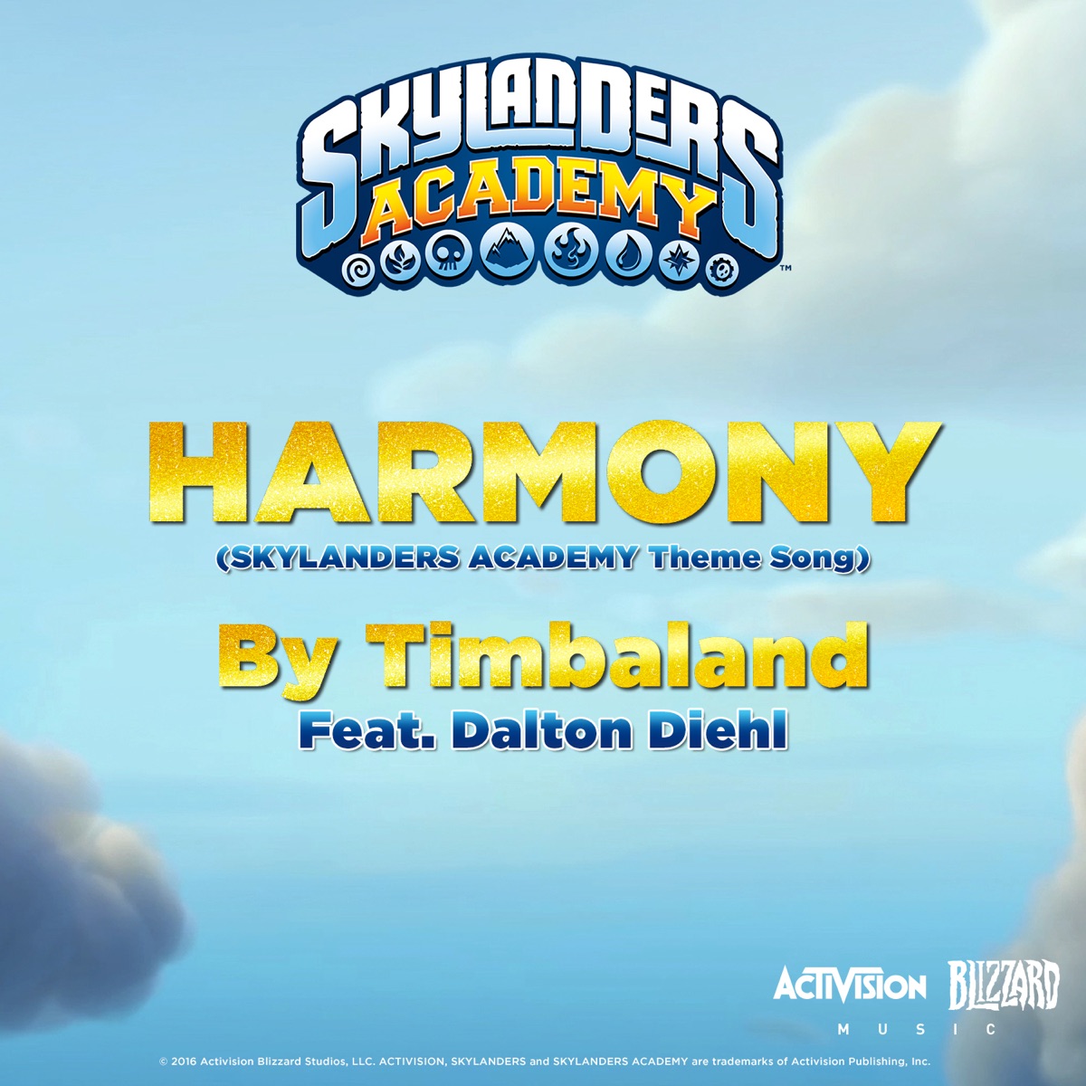 Harmony (feat. Dalton Diehl) [From "Skylanders Academy"] - Single by Timbaland album cover