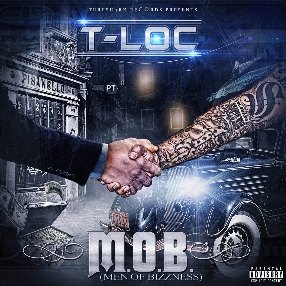 M.O.B (Men of Bizzness) by T-Loc album cover