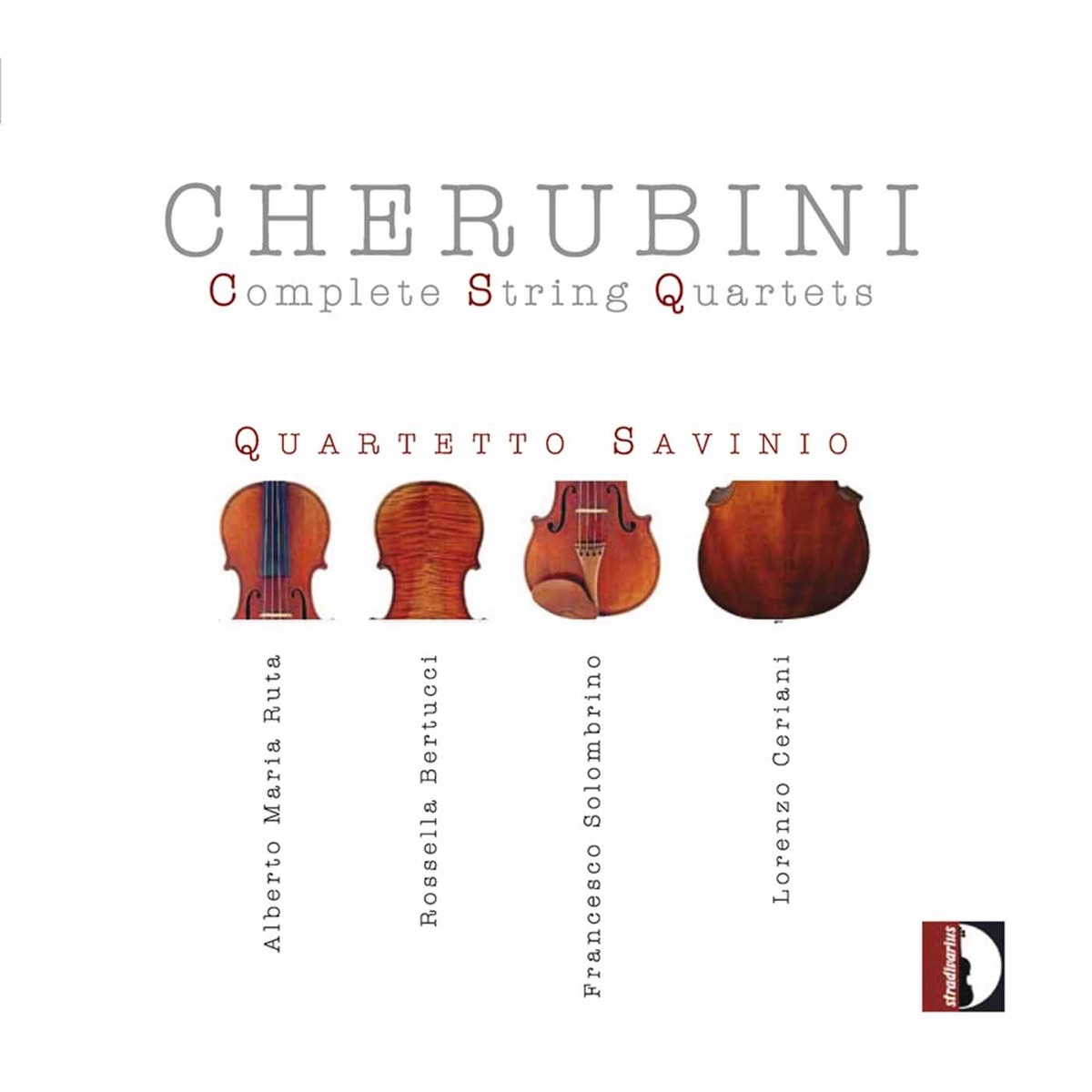 Cherubini: Complete String Quartets by Quartetto Savinio album cover