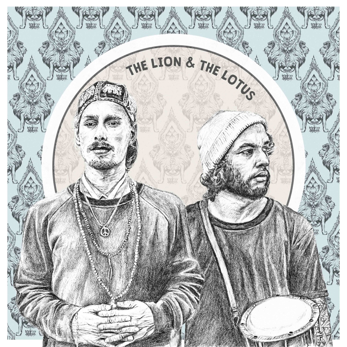 The Lion & the Lotus by Jono Das & Angelo King album cover