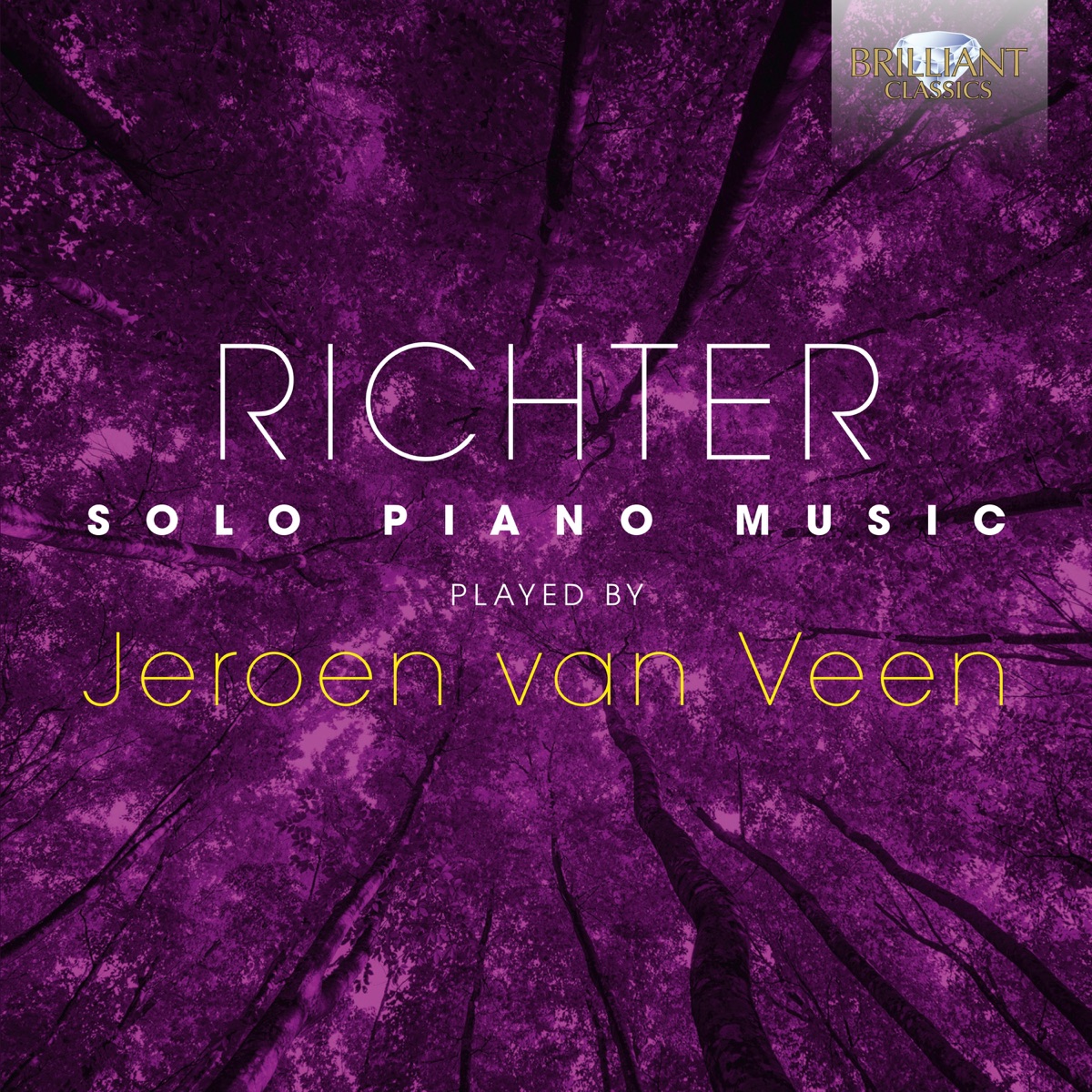 Richter: Solo Piano Music played by Jeroen van Veen by Jeroen van Veen album cover