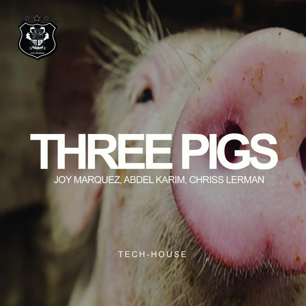 Three Pigs - Single by Joy Marquez, Abdel Karim & Chriss Lerman album cover