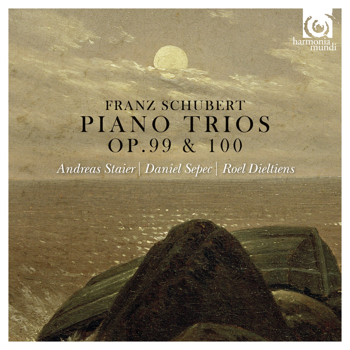 Schubert: Piano Trios, Op. 99 & 100 by Andreas Staier, Daniel Sepec & Roel Dieltiens album cover