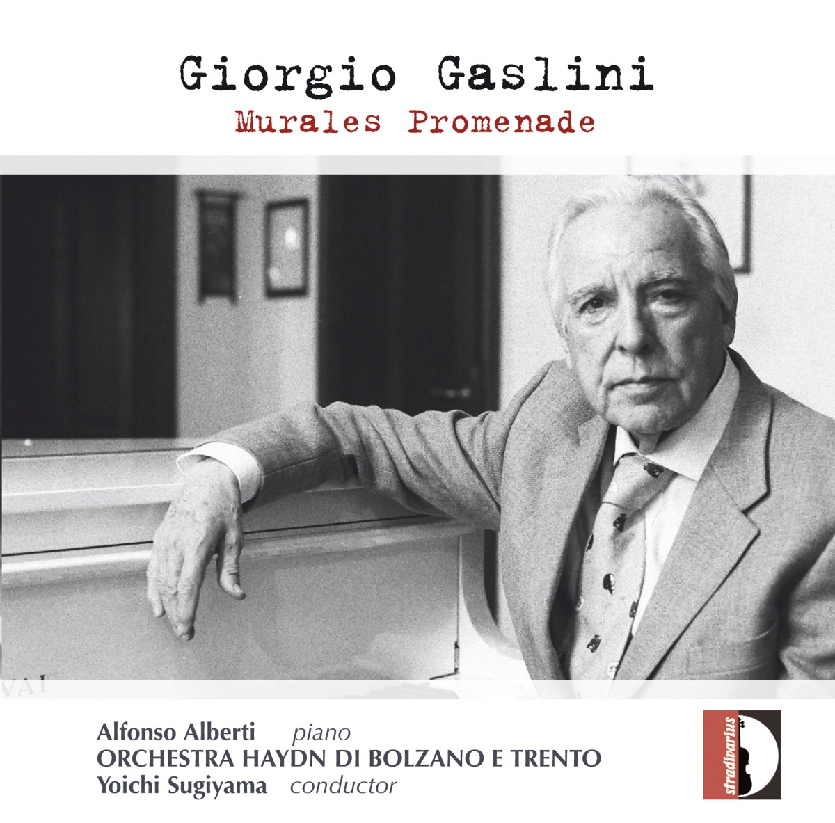 Gaslini: Murales Promenade by Alfonso Alberti, L'Orchestra Haydn di Bolzano e Trento & Yoichi Sugiyama album cover