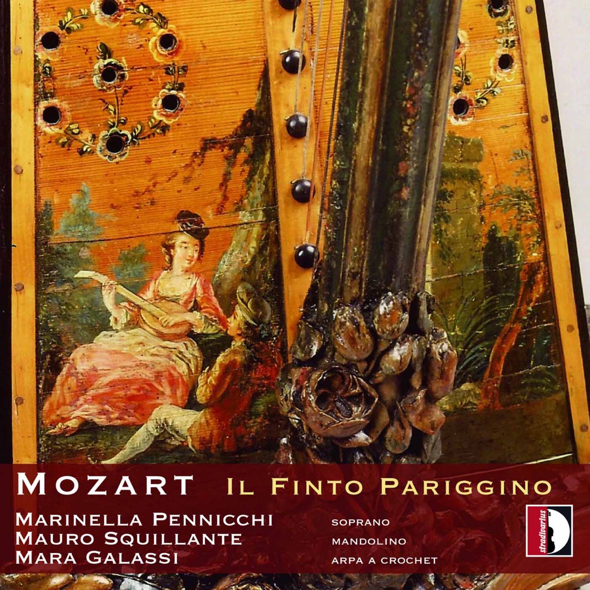 Mozart: Il finto pariggino by Marinella Pennicchi, Mauro Squillante & Mara Galassi album cover