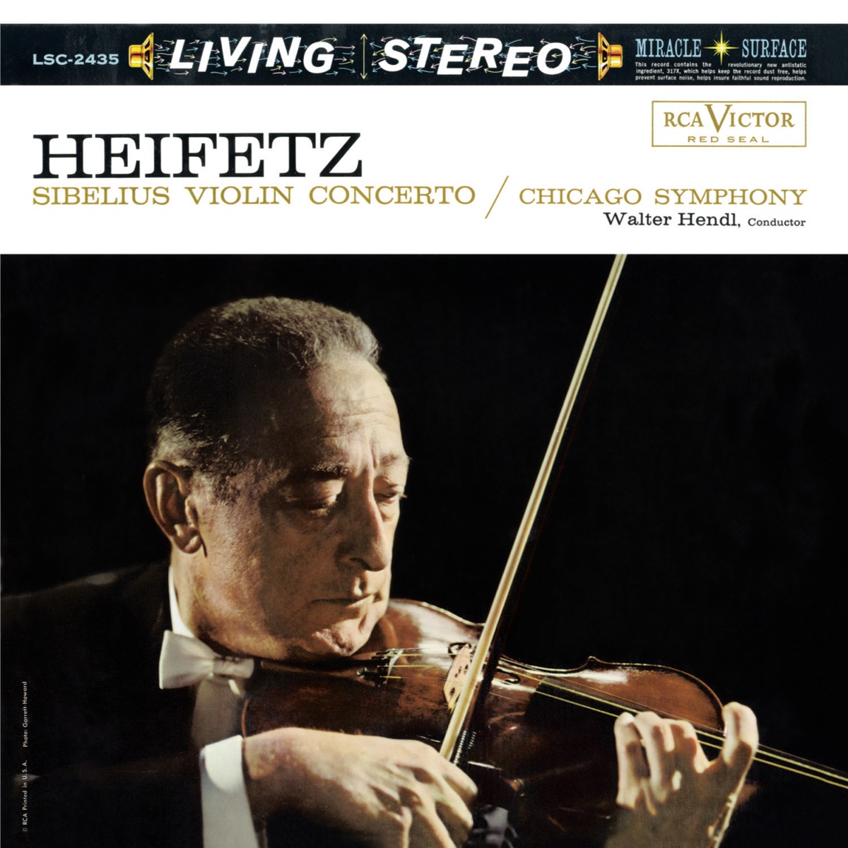 Sibelius: Violin Concerto in D Minor, Op. 47 - EP by Jascha Heifetz, Chicago Symphony Orchestra & Walter Hendl album cover