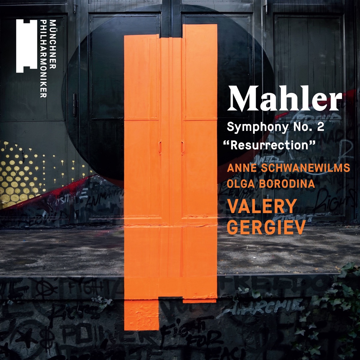 Mahler: Symphony No. 2 "Resurrection" by Munich Philharmonic & Valery Gergiev album cover