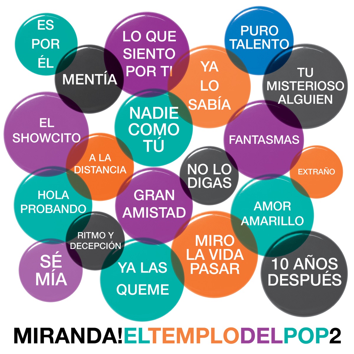 El Templo del Pop, Vol. 2 by Miranda! album cover