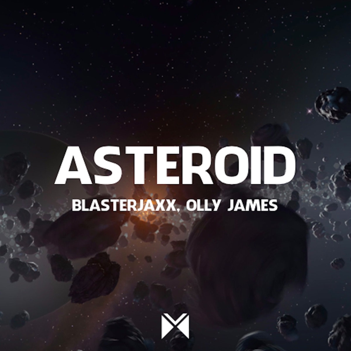 Asteroid - Single by Blasterjaxx & Olly James album cover