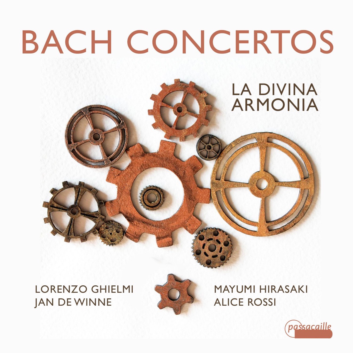 Bach: Concertos (BWV 1042,1044, 1052) and Cantata 'Non sa che sia Dolore' (BWV 209) by La Divina Armonia, Lorenzo Ghielmi, Jan De Winne & Mayumi Hirasaki album cover