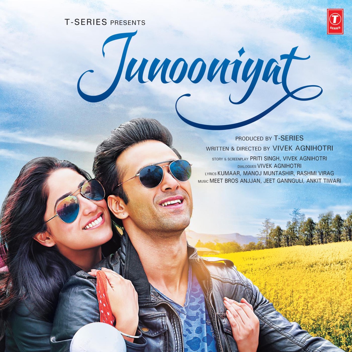 Junooniyat (Original Motion Picture Soundtrack) by Meet Bros Anjjan, Jeet Gannguli, Ankit Tiwari & Bobby-Imran album cover