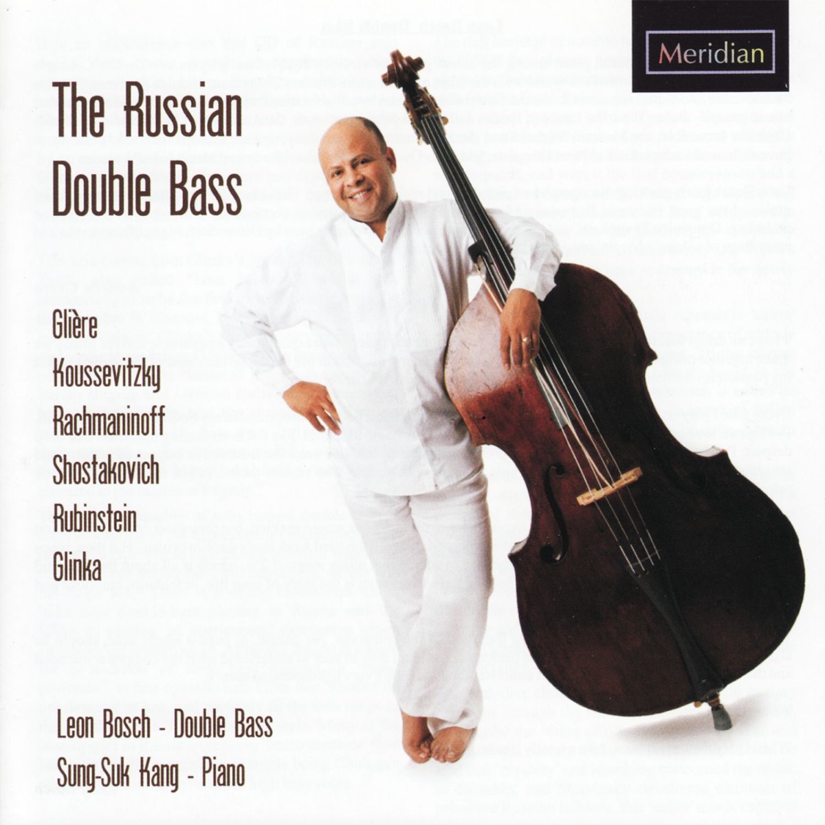 The Russian Double Bass by Leon Bosch & Sung-Suk Kang album cover