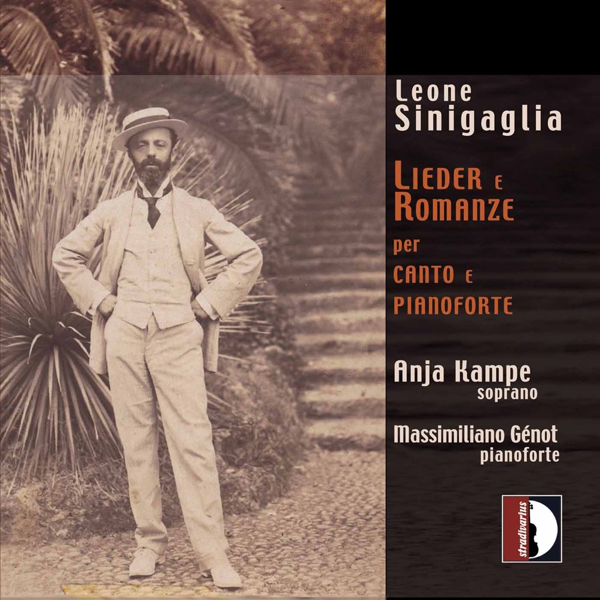 Sinigaglia: Lieder e romanze by Anja Kampe album cover