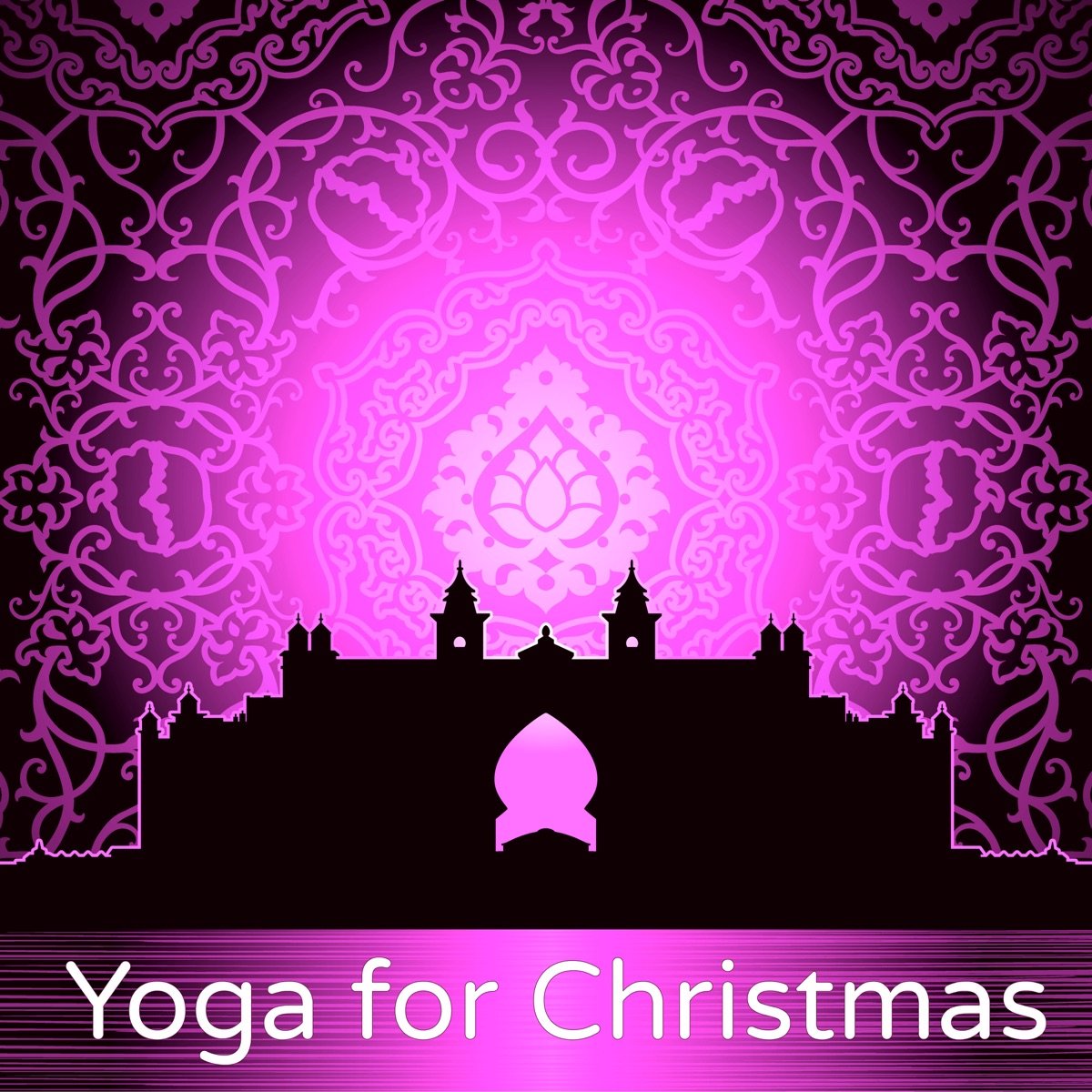 Yoga for Christmas - Om Chanting Relaxation Meditation Music for Xmas by Ahanu Om Chant album cover