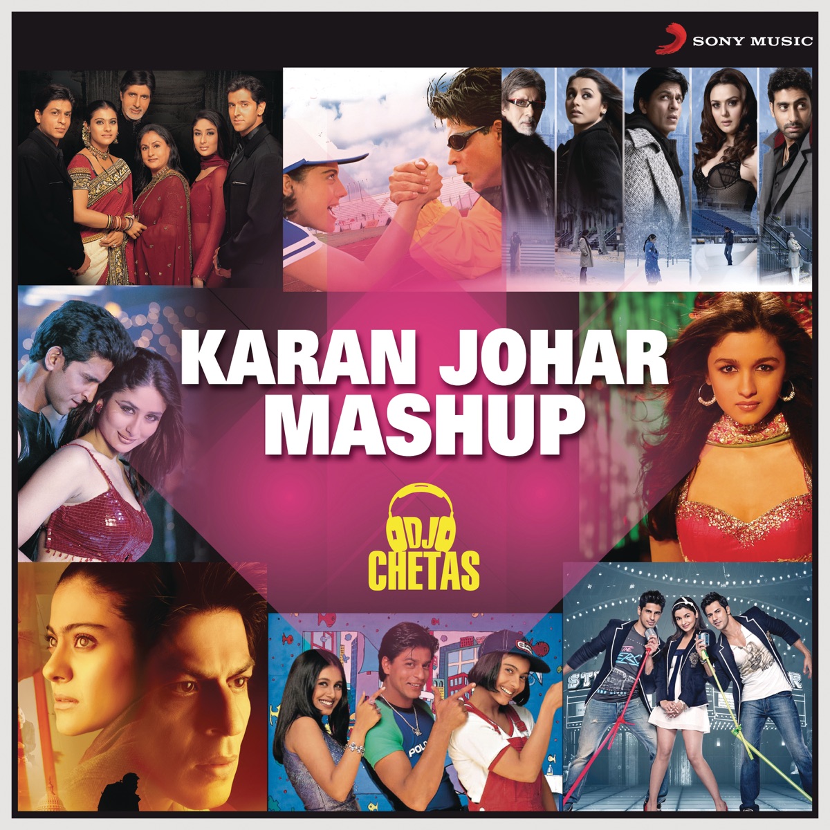 Karan Johar Mashup (By Dj Chetas) - Single by Shankar Ehsaan Loy, Jatin-Lalit, Aadesh Srivastava, Sandesh Shandilya, Vishal & Shekhar, Alka Yagnik, Sonu Nigam & Shankar Mahadevan album cover