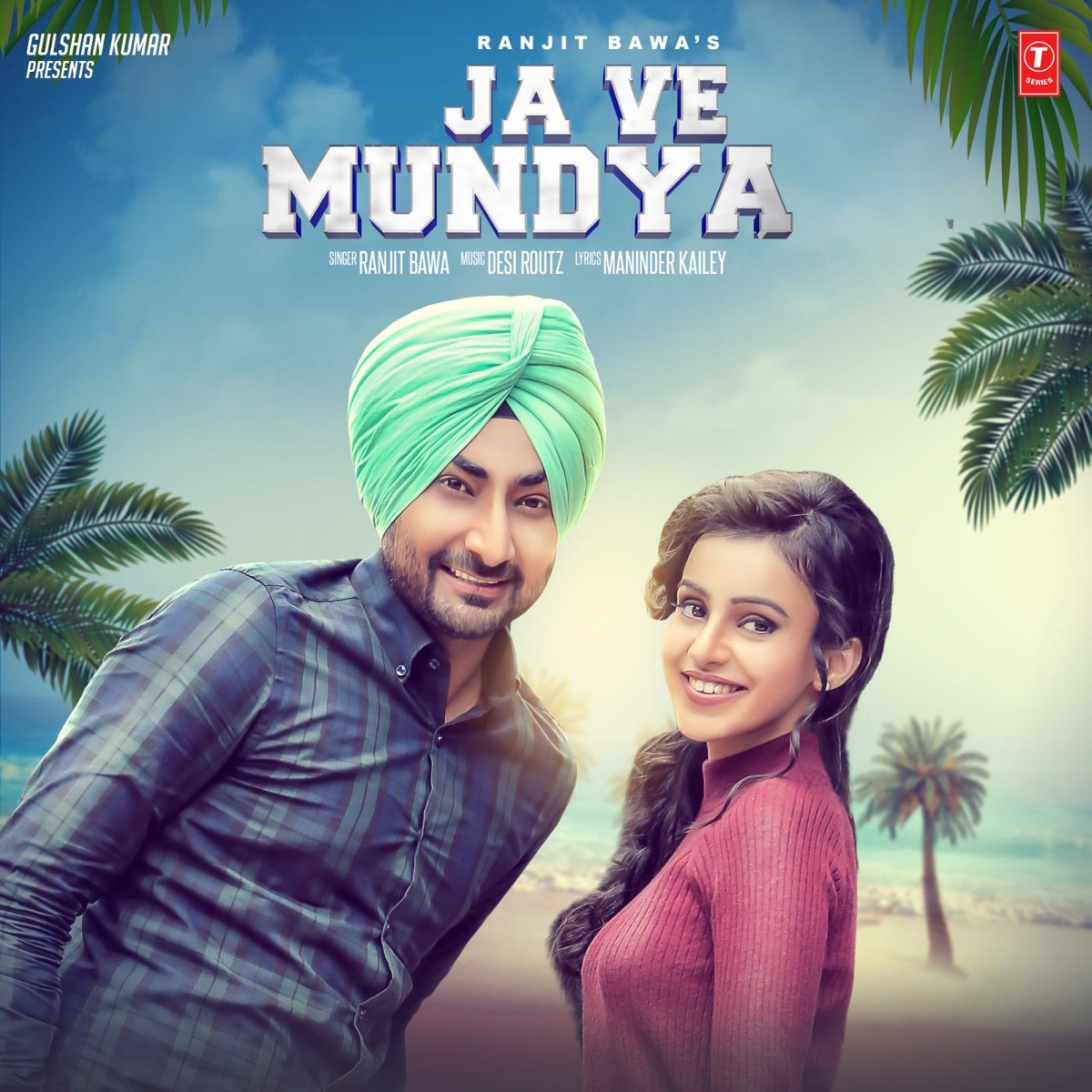 Ja Ve Mundya - Single by Ranjit Bawa & Desi Routz album cover