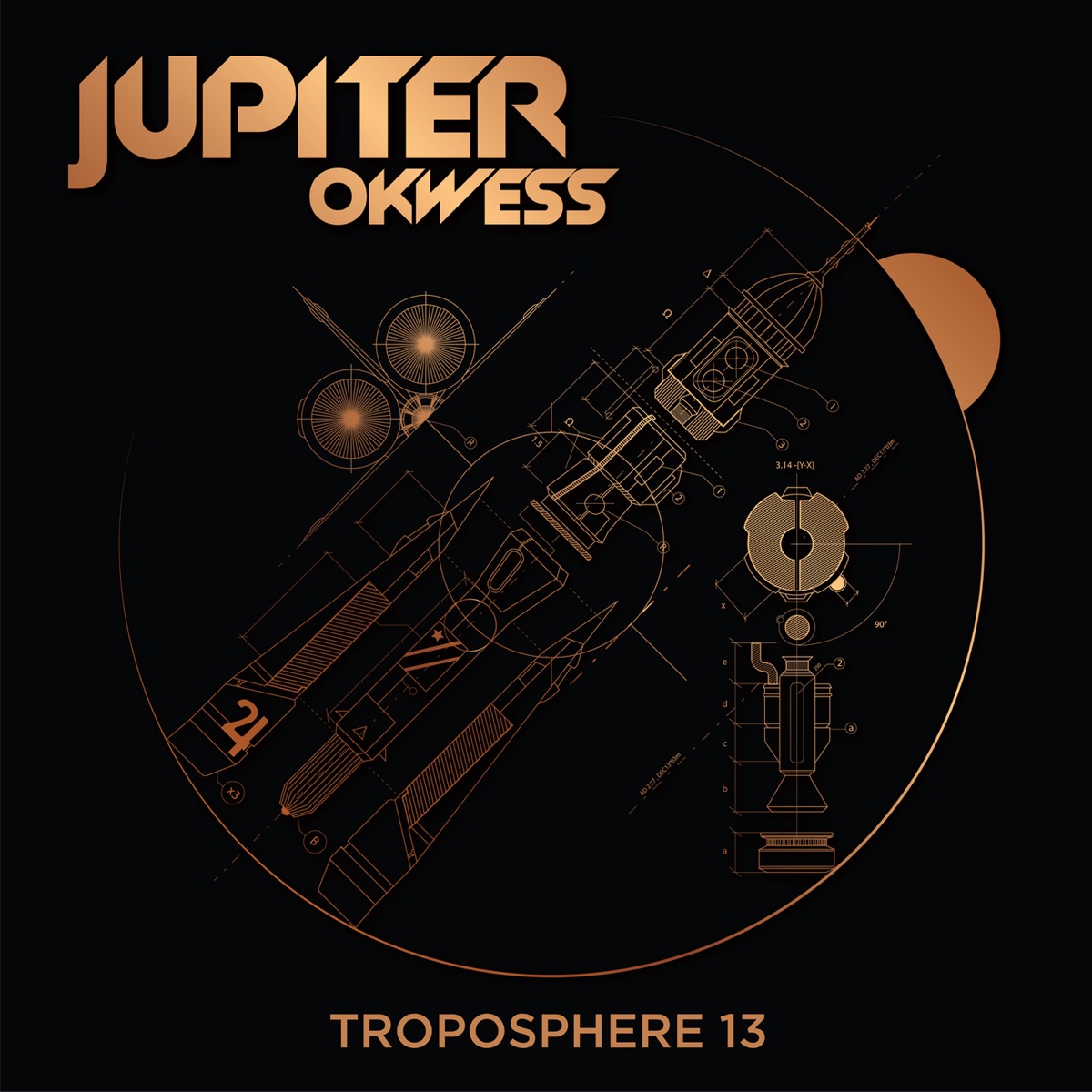 Troposphere 13 - EP by Jupiter & Okwess album cover