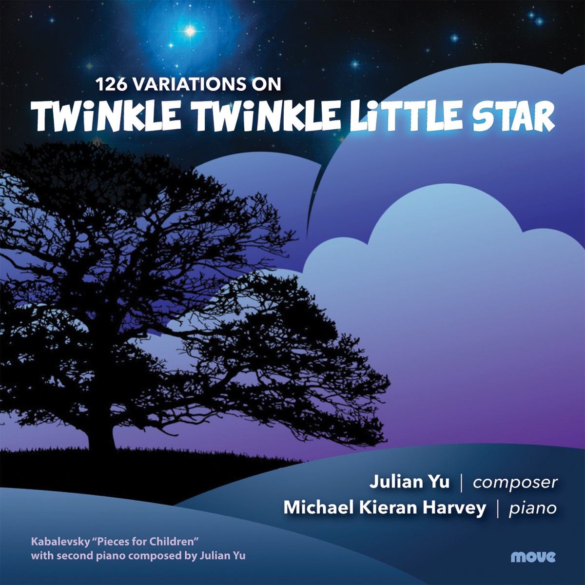 126 Variations on "Twinkle Twinkle Little Star" by Michael Kieran Harvey album cover