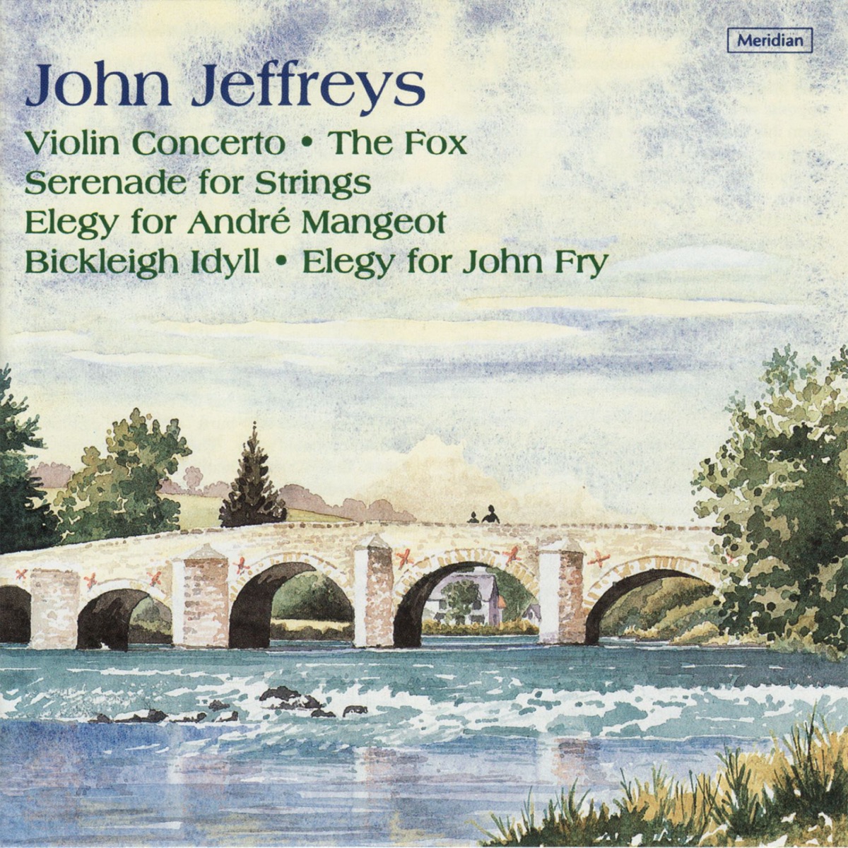 Jeffreys: Violin Concerto, The Fox by Laurence Jackson, Kenneth Page, Paul Colleaux, Orchestra Da Camera, Martin Lee Renshaw & Orchestre Philharmonique des Pays de Loire album cover