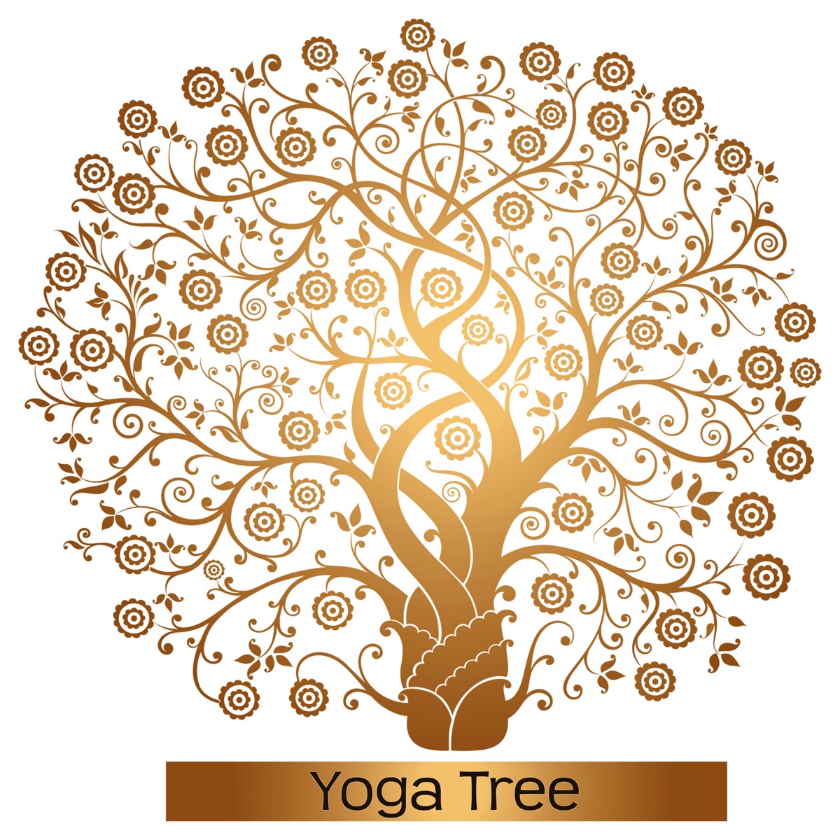 Yoga Tree – Calming Yoga Music to Create Your Perfect Yoga Space, Open Your Mind and Balance Your Body by Ahanu Om Chant & Namaste album cover