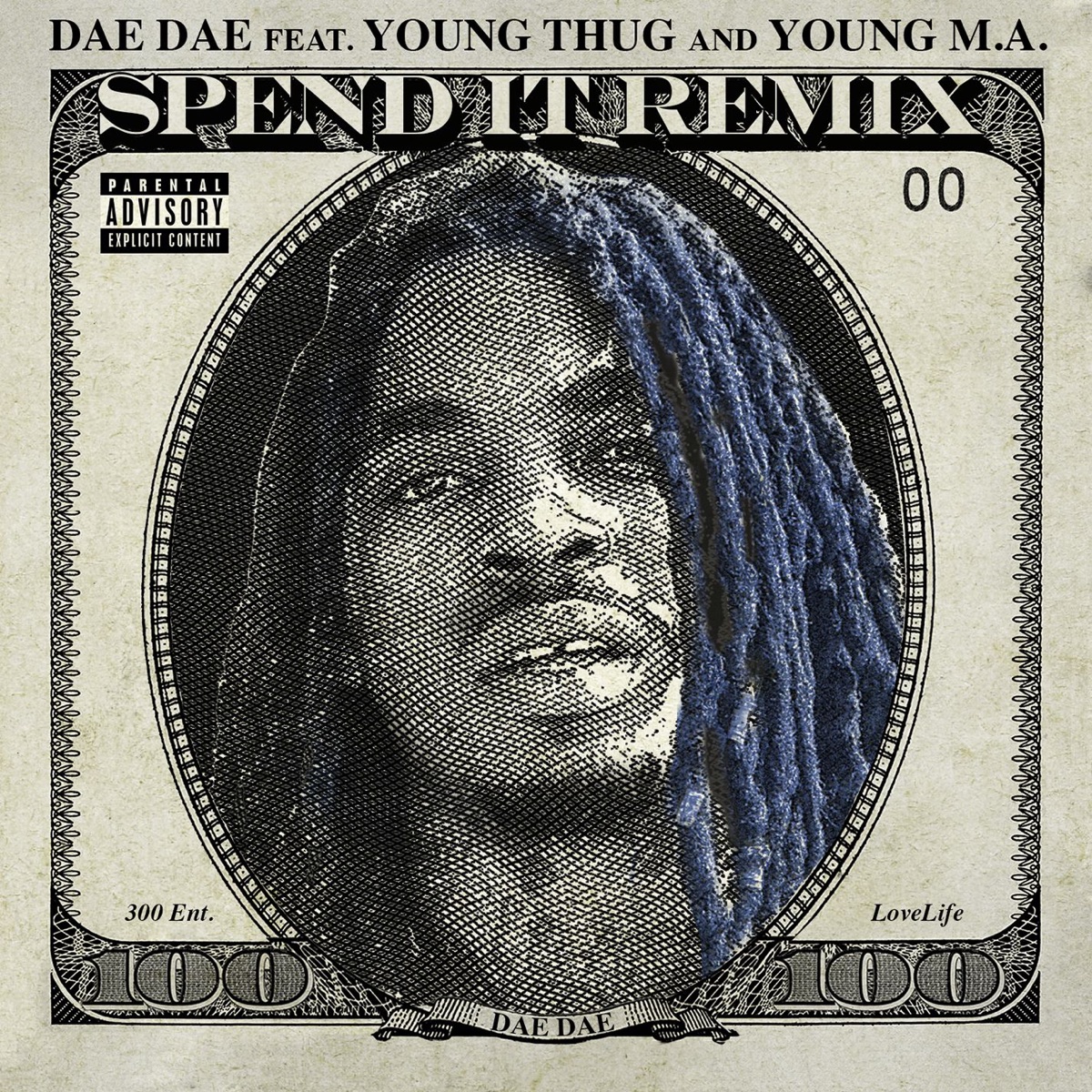 Spend It (feat. Young Thug & Young MA) [Remix] - Single by Dae Dae album cover
