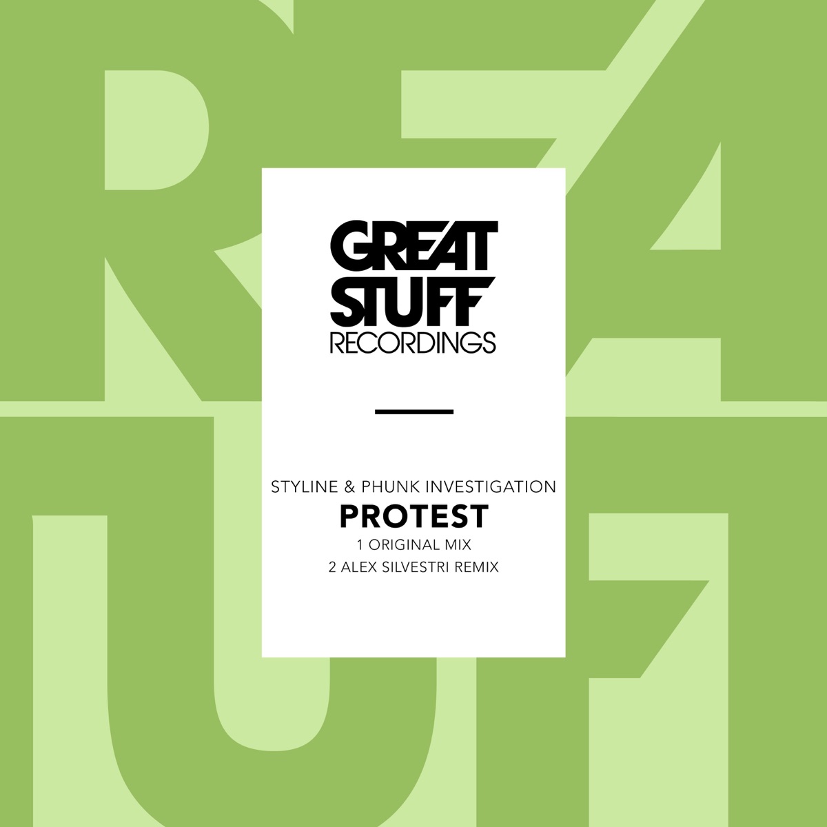 Protest (Remixes) - Single by Styline & Phunk Investigation album cover