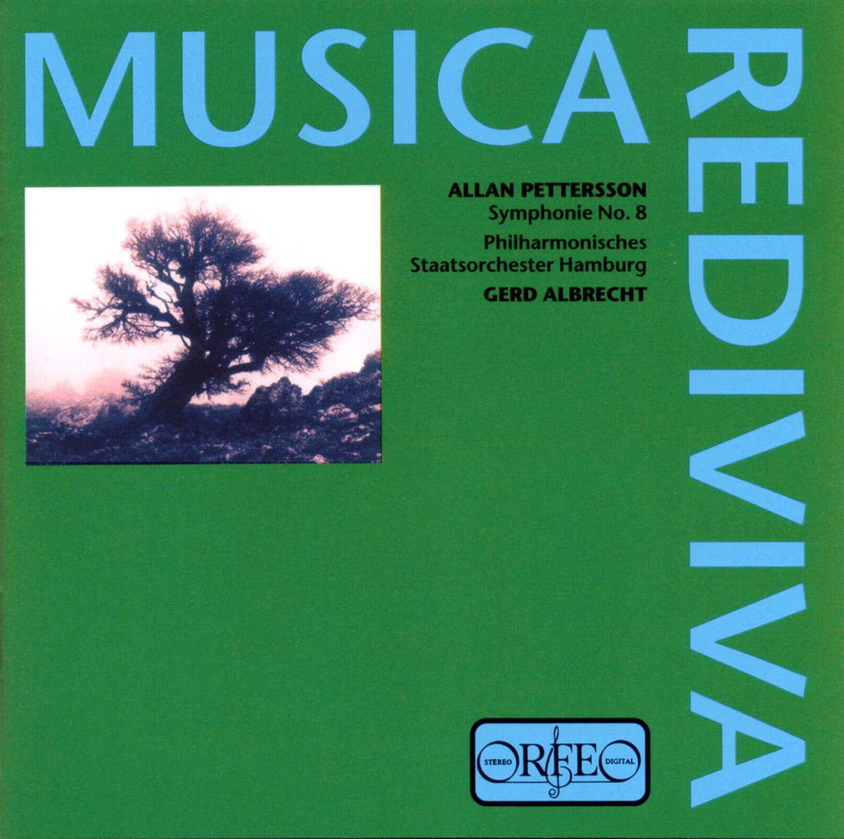 Pettersson: Symphony No. 8 by Hamburg Philharmonic State Orchestra & Gerd Albrecht album cover