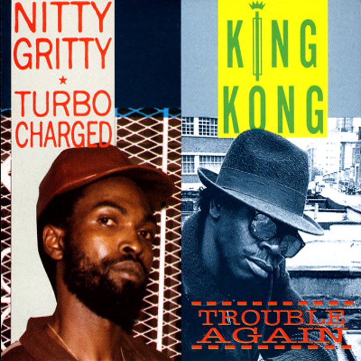 Turbo Charged / Trouble Again by Nitty Gritty & King Kong album cover