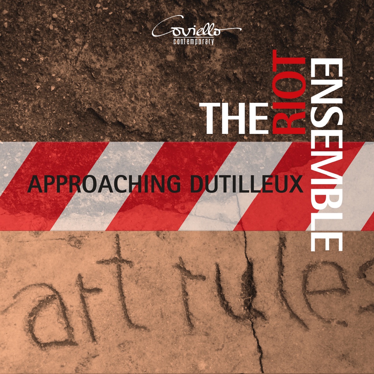 Approaching Dutilleux by Aaron Holloway-Nahum, Jeremiah Cawley & Riot Ensemble album cover