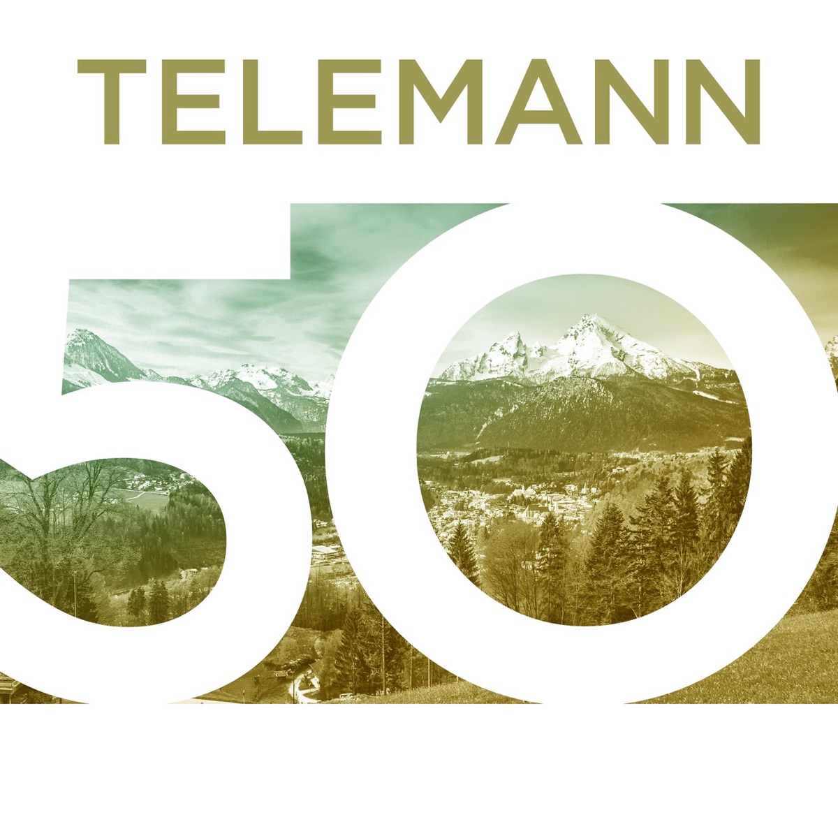 Telemann 50 by Various Artists album cover
