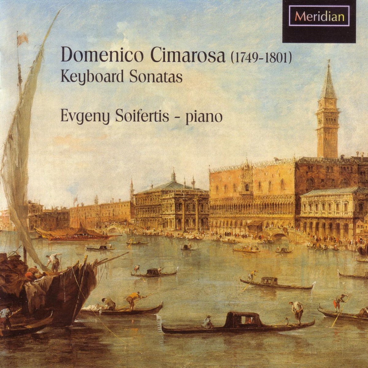 Cimarosa: Keyboard Sonatas by Evgeny Soifertis album cover