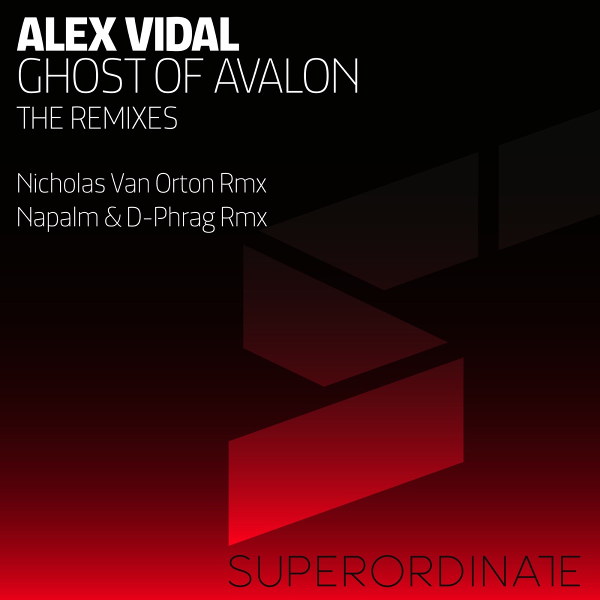 Ghost of Avalon the Remixes - Single by Alex Vidal album cover