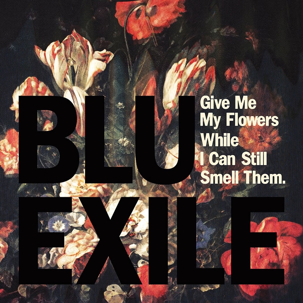 Give Me My Flowers While I Can Still Smell Them by Blu & Exile album cover